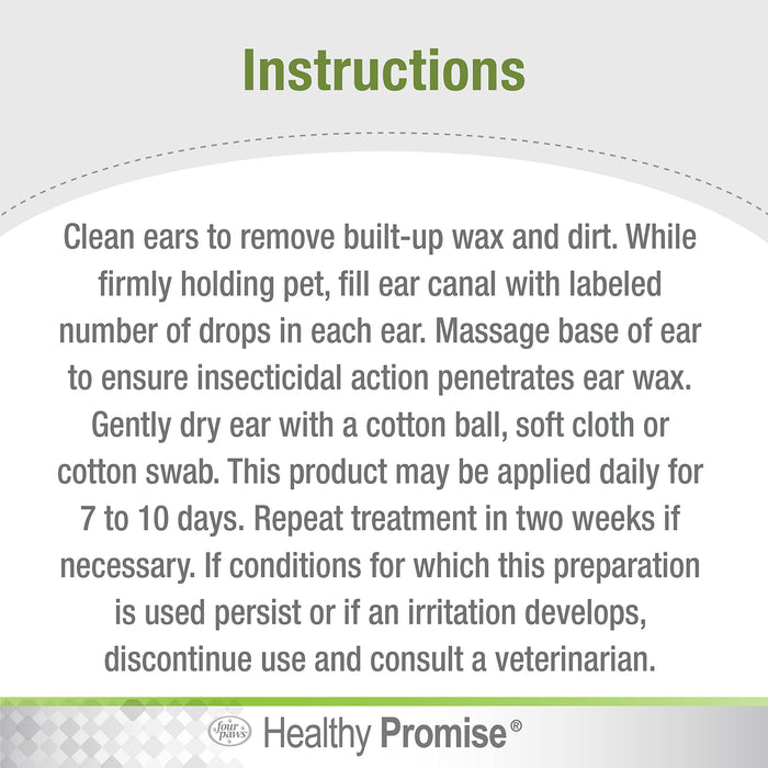 FOUR PAWS ALOE EAR MITE TREATMENT FOR CATS