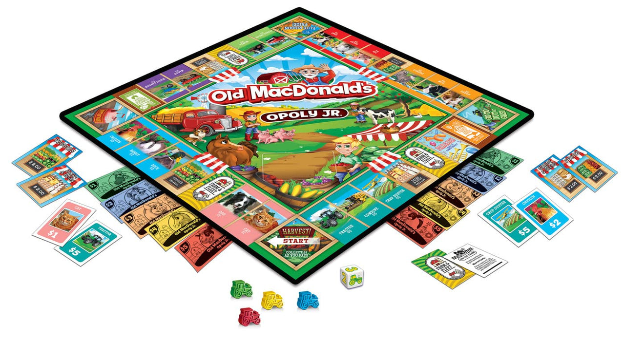 MasterPieces Puzzles Old MacDonalds Opoly Junior