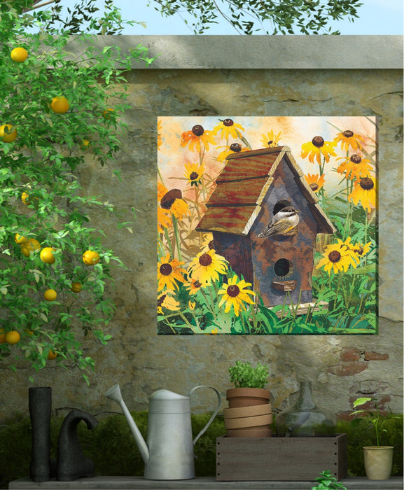 FARM BIRD by West of the Wind | Waterproof Outdoor Wall Art