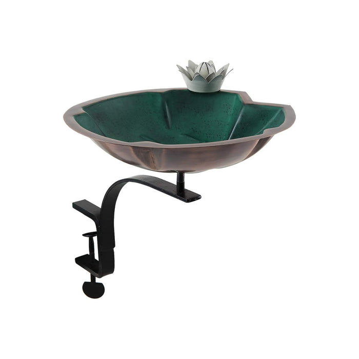 Achla Designs Lilypad Birdbath- Rail Mount Bracket