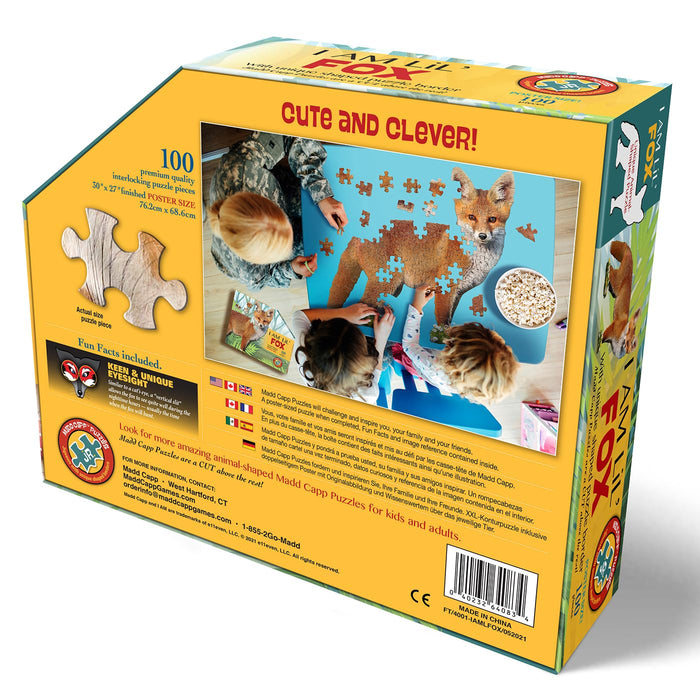 I AM LIL' FOX Puzzle 100 pcs