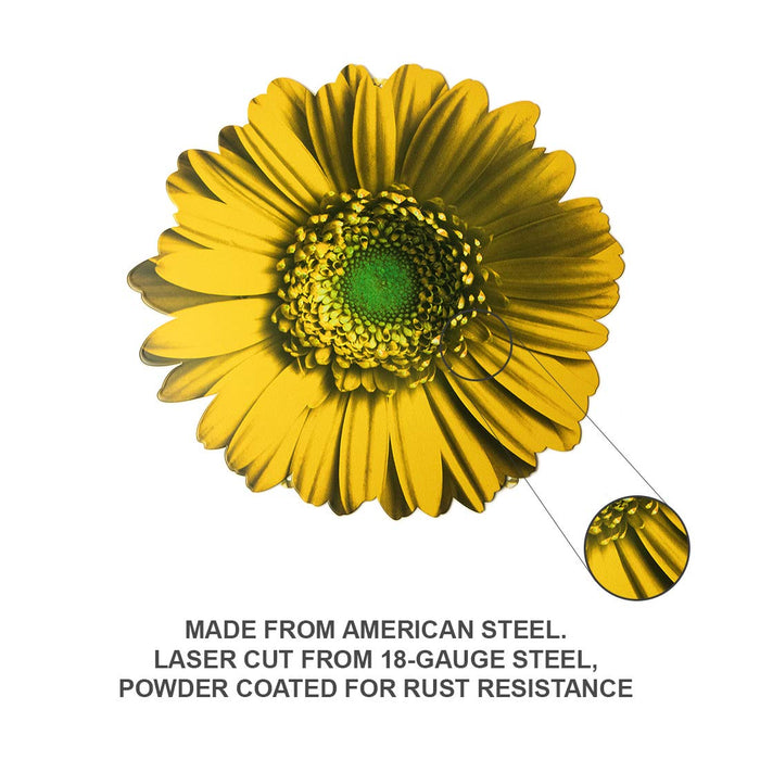 Next Innovations Yellow Gerbera Daisy Wall  Art