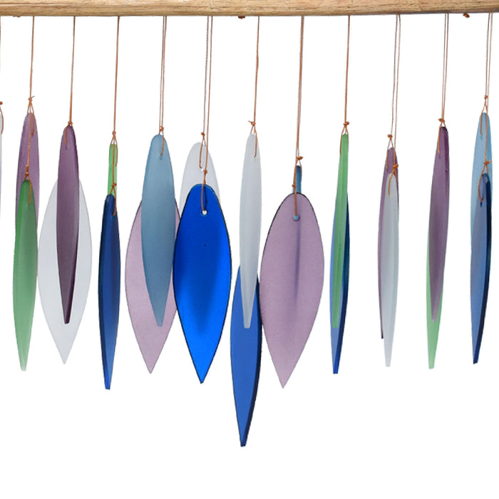 Gift Essentials Blue Handworks Line - Mountain Ridge Glass Chime