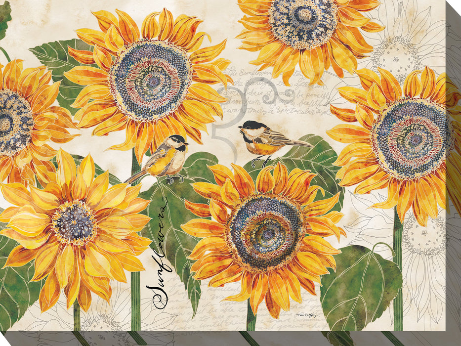 SUNBIRDS by West of the Wind | Waterproof Outdoor Wall Art