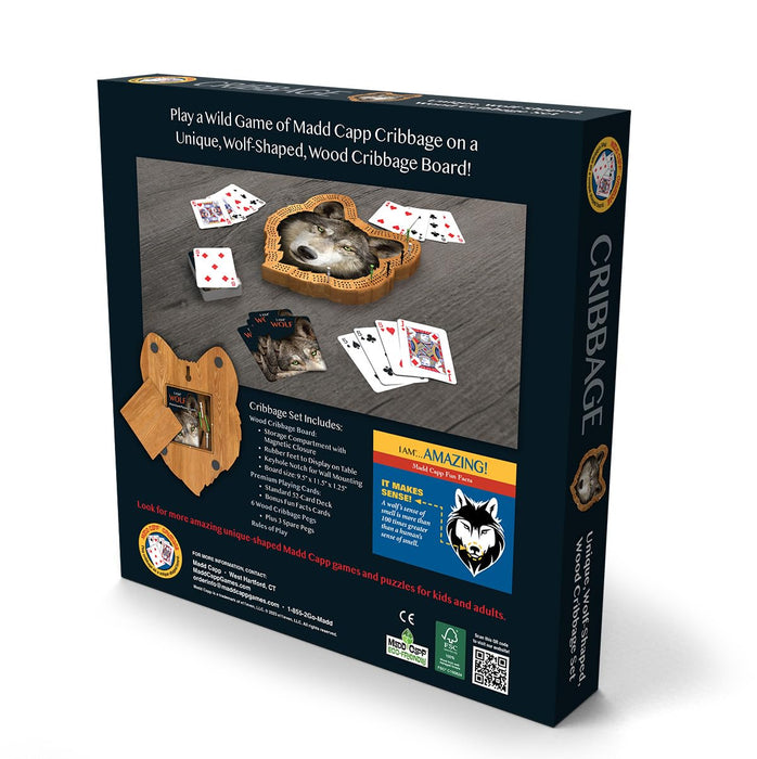 I am Wolf Cribbage Set