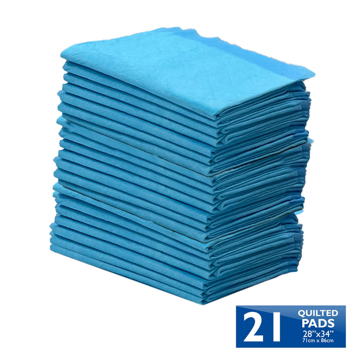 WEE-WEE PADS WITH BARRIER EDGE XL