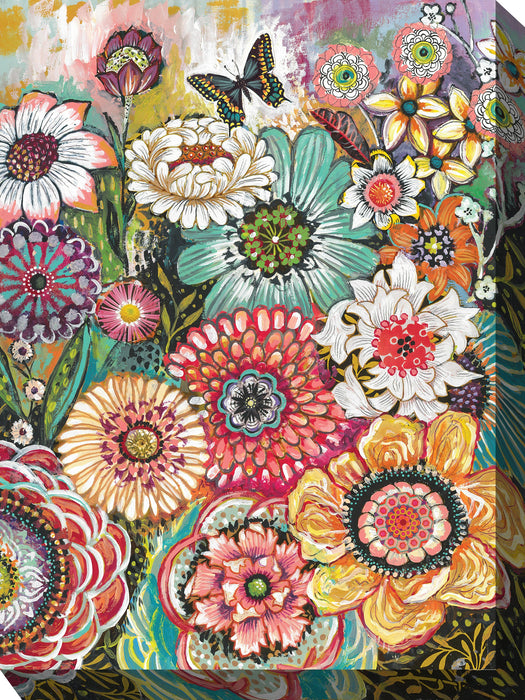 PETAL PARTY by West of the Wind | Waterproof Outdoor Wall Art