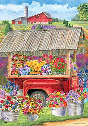 Spring Farm Garden Flag
