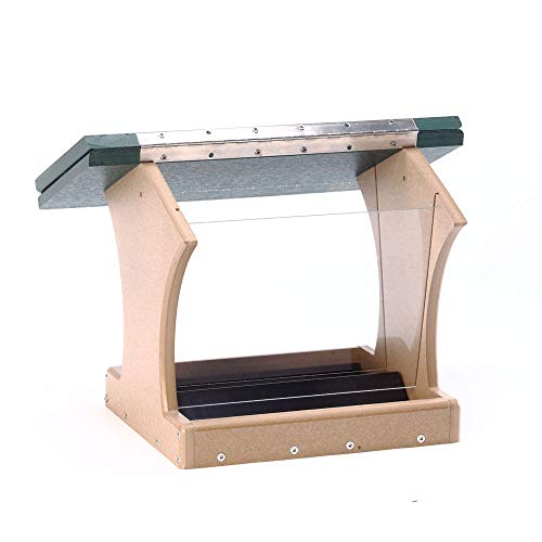 Birds Choice 7 Quart Recycled Hopper Bird Feeder