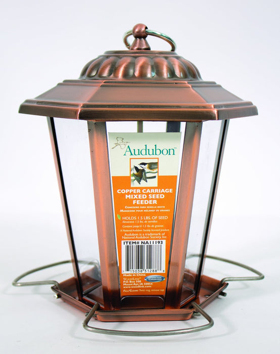 AUDUBON CARRIAGE LANTERN WILD BIRD FEEDER