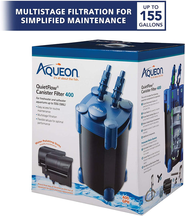 AQUEON QUIETFLOW CANISTER FILTER