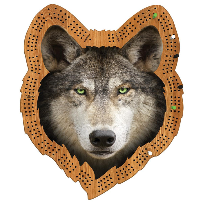 I am Wolf Cribbage Set