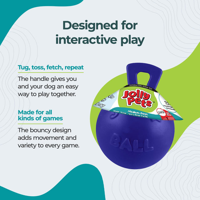 JOLLY PETS TUG-N-TOSS BALL