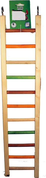 HAPPY BEAKS WOODEN HANGING LADDER