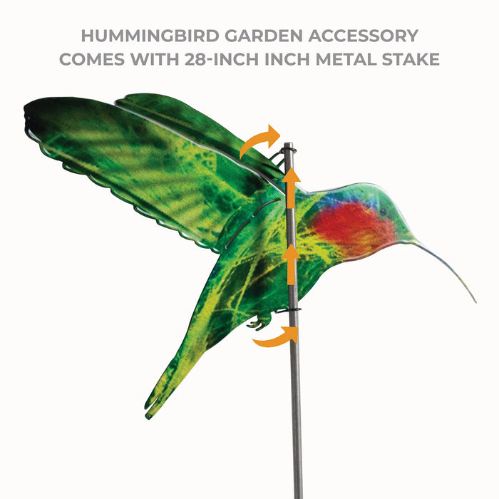 Next Innovations Lawn and Garden Stake Hummingbird