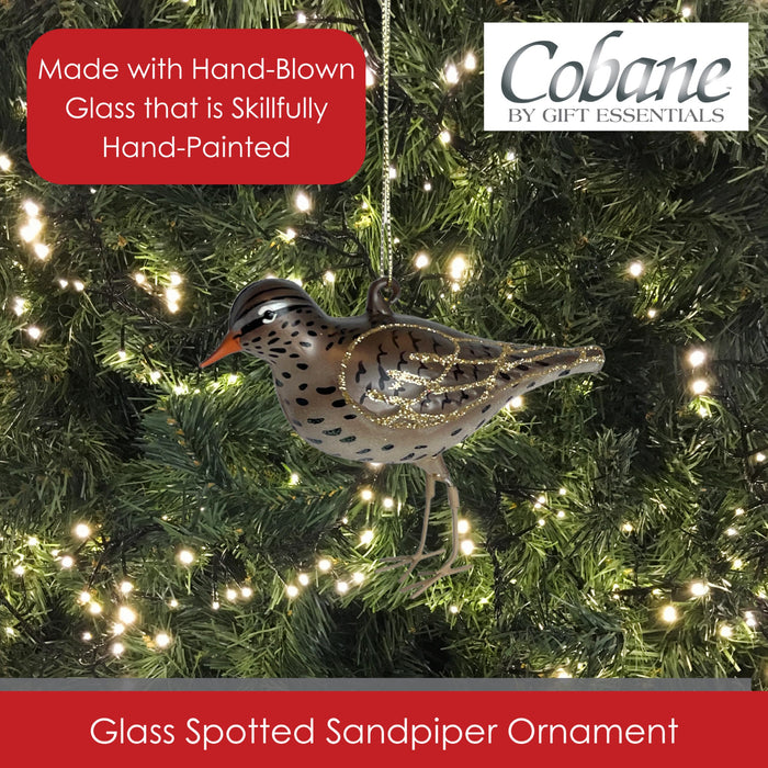 Cobane Studio  Sandpiper Cobane Ornament
