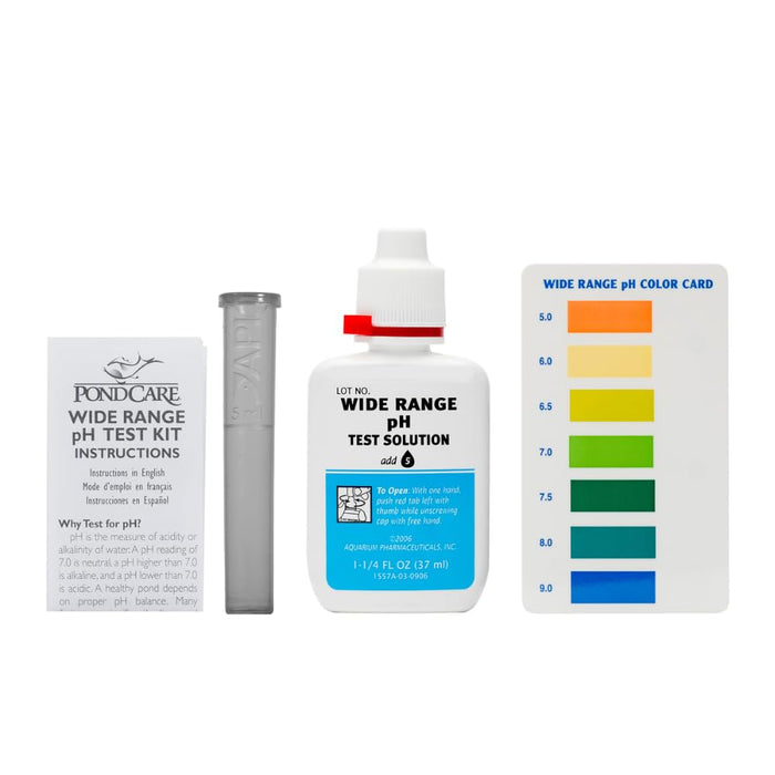 API POND LIQUID WIDE RANGE PH TEST KIT