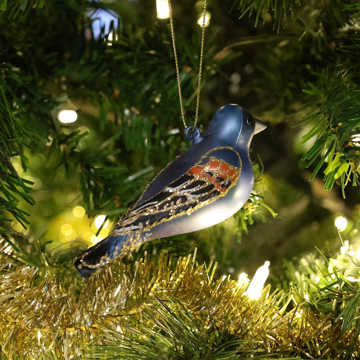 Cobane Studio  Blue Grosbeak Ornament