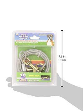 FOUR PAWS WALK-ABOUT TIE-OUT CABLE HEAVY WEIGHT