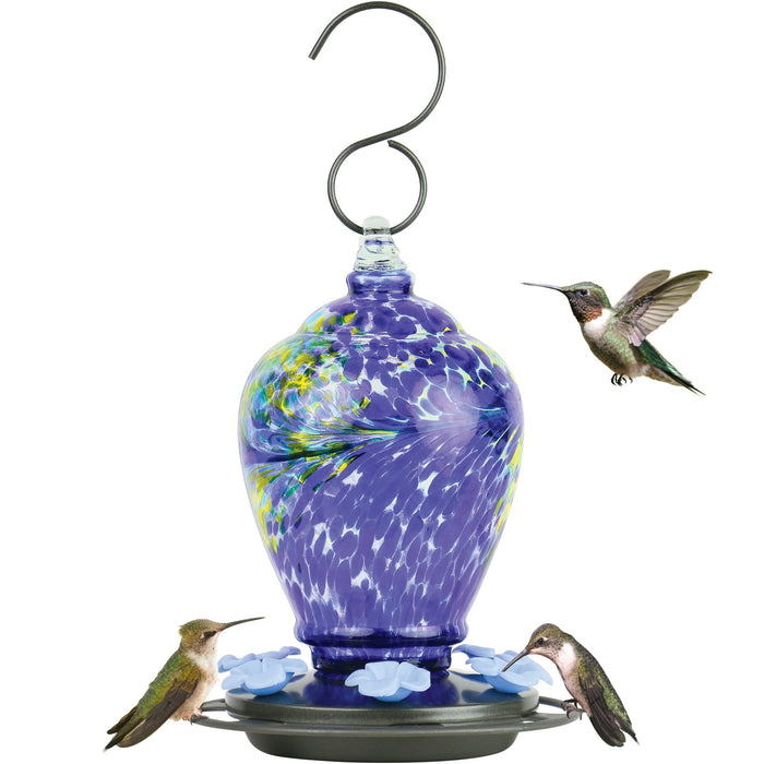 Artisan Gravity Hummingbird Feeder - Spring Rain