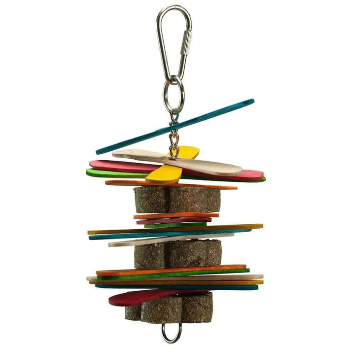 NIBBLES TIMOTHY CHEW W/COLORFUL POPSICLE STICKS