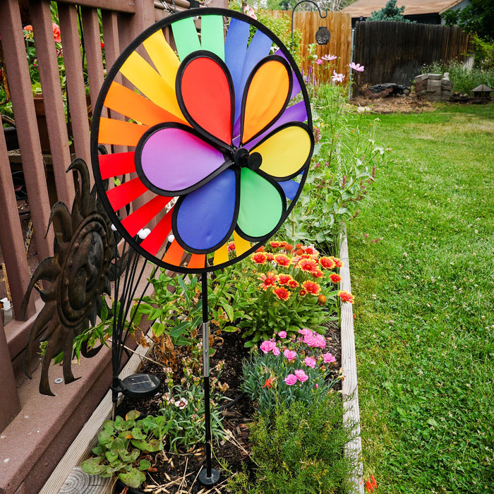 Rainbow Dazy Wheel Ground Spin