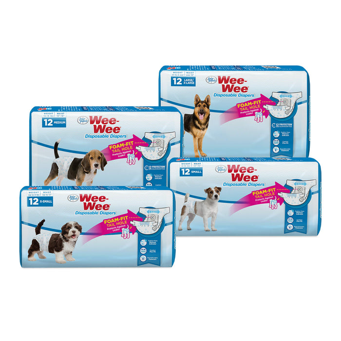 WEE-WEE DISPOSABLE DIAPERS