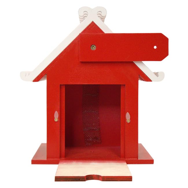 Home Bazaar Candy Cane House Birdhouse