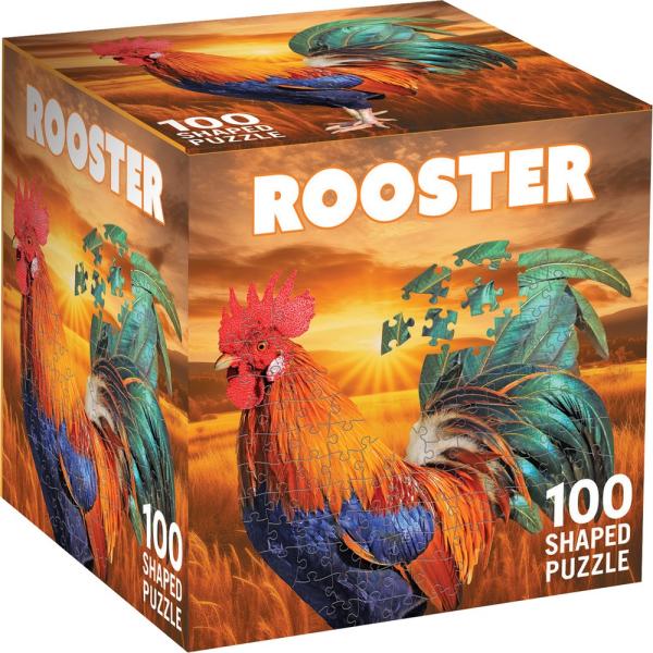 MasterPieces Puzzles Rooster 100 Piece Puzzle