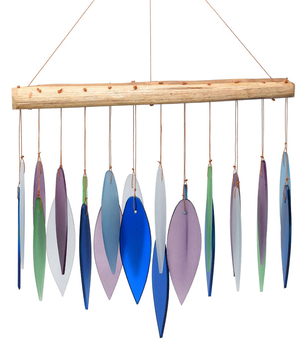 Gift Essentials Blue Handworks Line - Mountain Ridge Glass Chime