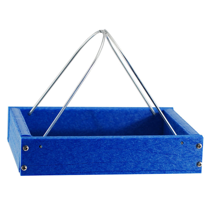 Woodlink Going Green Platform  Feeder-Blue