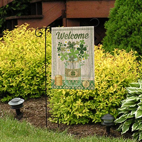 Lucky Clovers Garden Flag