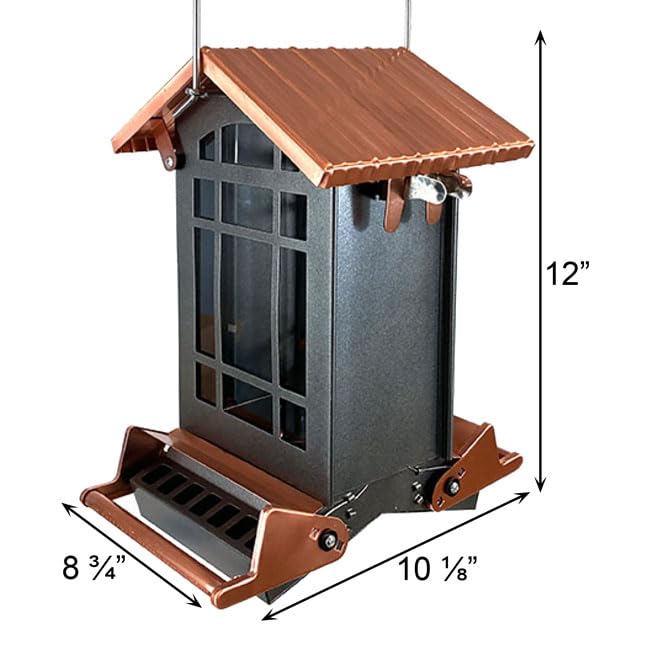 AUDUBON COPPERTOP COLLECTION CHATEAU FEEDER