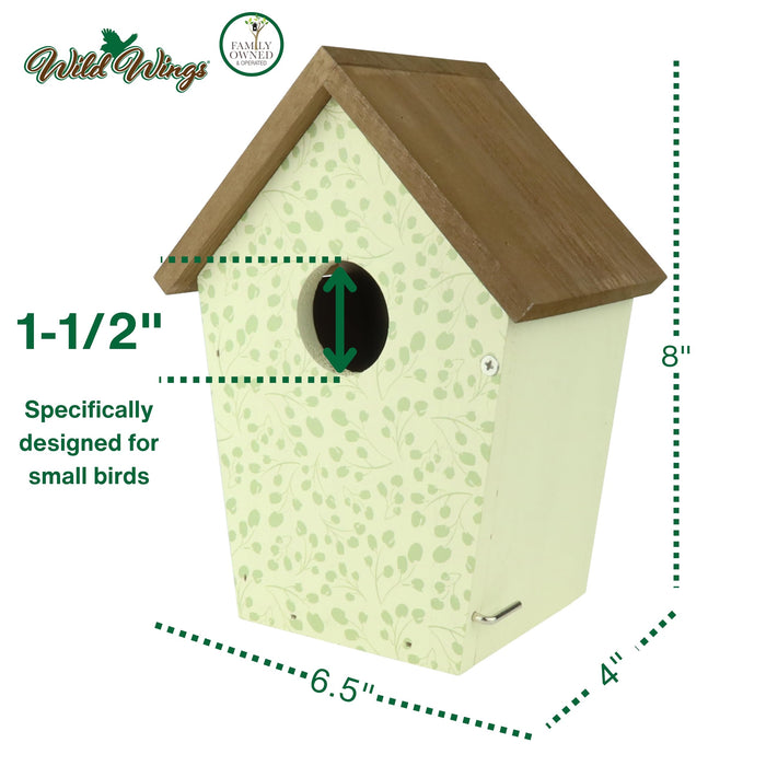DECORATIVE BLUEBIRD HOUSE - SPRING IVY