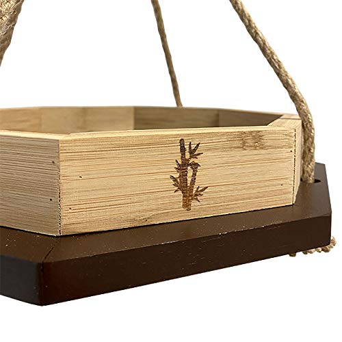 AUDUBON ULTIMATE RENEWABLE BAMBOO OCTAGON PLATFORM FEEDER