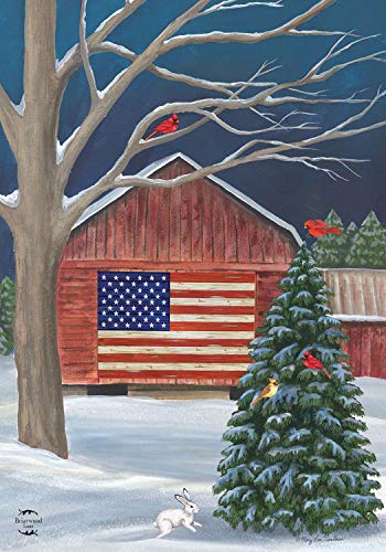 Barnside Winter Garden Flag