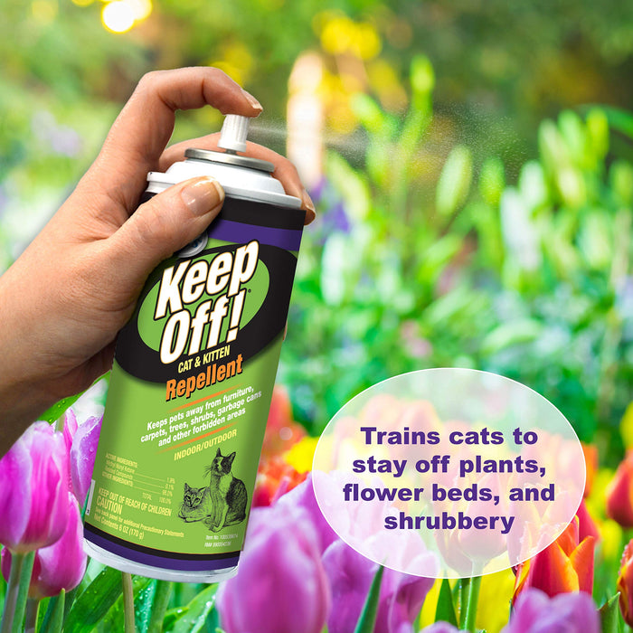 KEEP OFF! INDOOR/OUTDOOR CAT & KITTEN REPELLENT