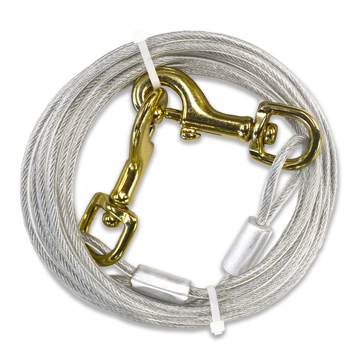 FOUR PAWS WALK-ABOUT TIE-OUT CABLE HEAVY WEIGHT