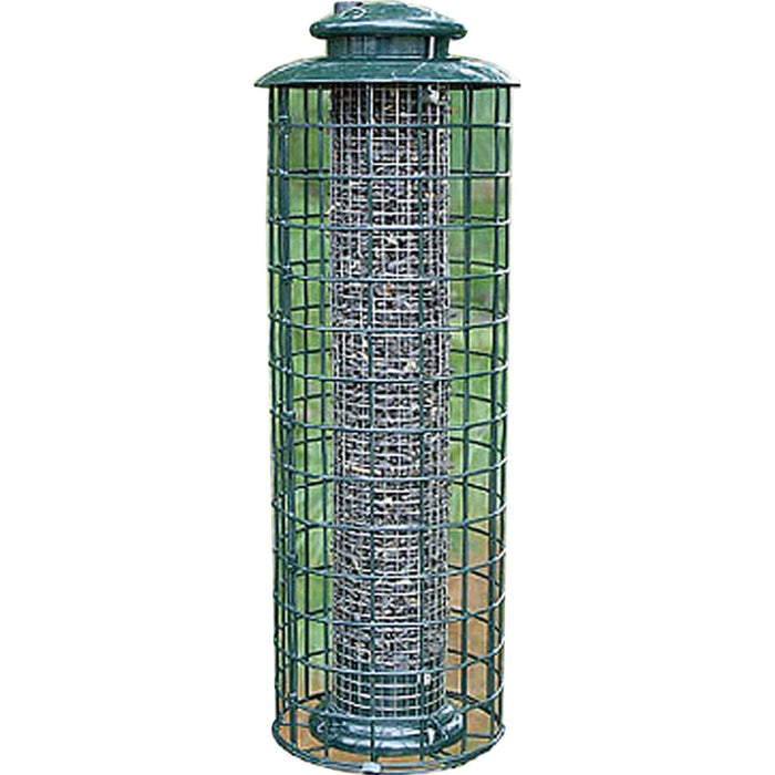 AUDUBON SQUIRREL-RESISTANT CAGED SCREEN FEEDER
