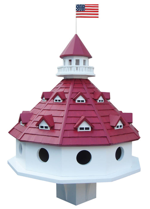 Hotel California Purple Martin Birdhouse 10 Rooms