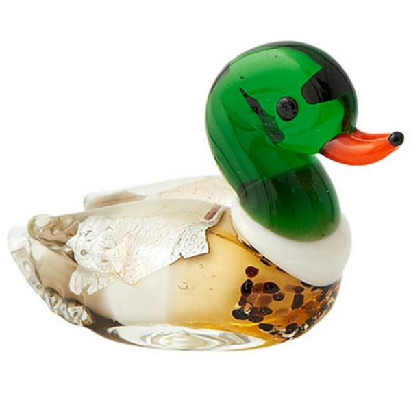 LS Arts Milano Art Glass Duck
