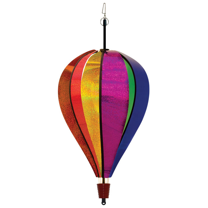 Rainbow Glitter Hot Air Balloo