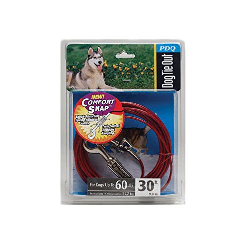 BOSS PET TIE-OUT W/ SPRING