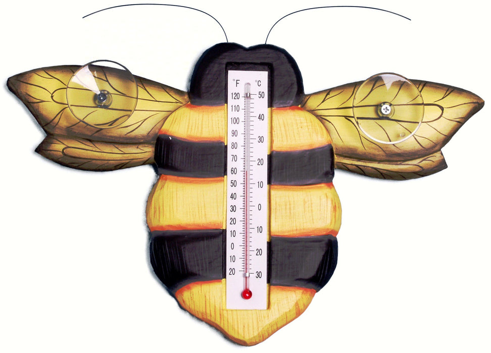 Bobbo from Songbird Essentials Bumblebee Small Window Thermometer