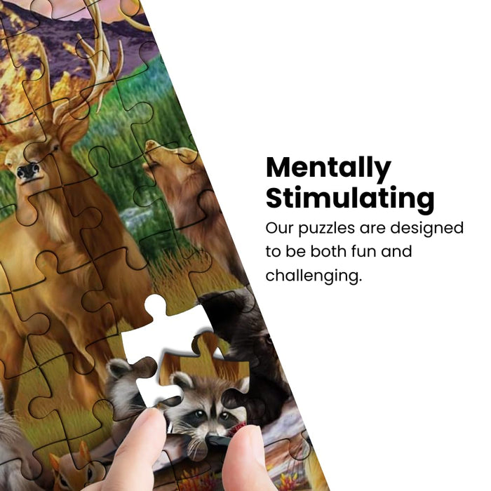 MasterPieces Puzzles Audubon Spring Gathering Puzzle 100pc