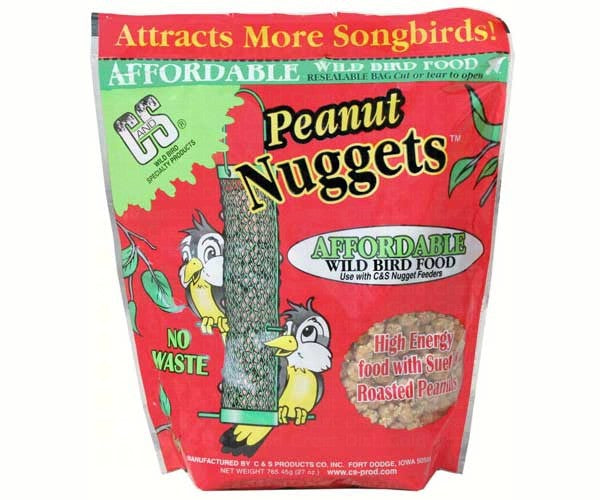Nut Bird Feeders: Peanut Nuggets 27 oz +Frt