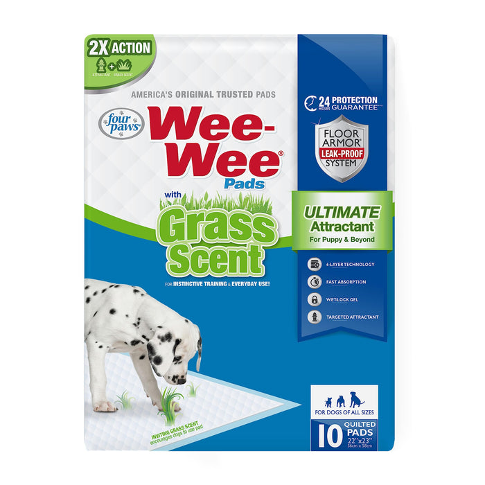 WEE-WEE PADS W/GRASS SCENT