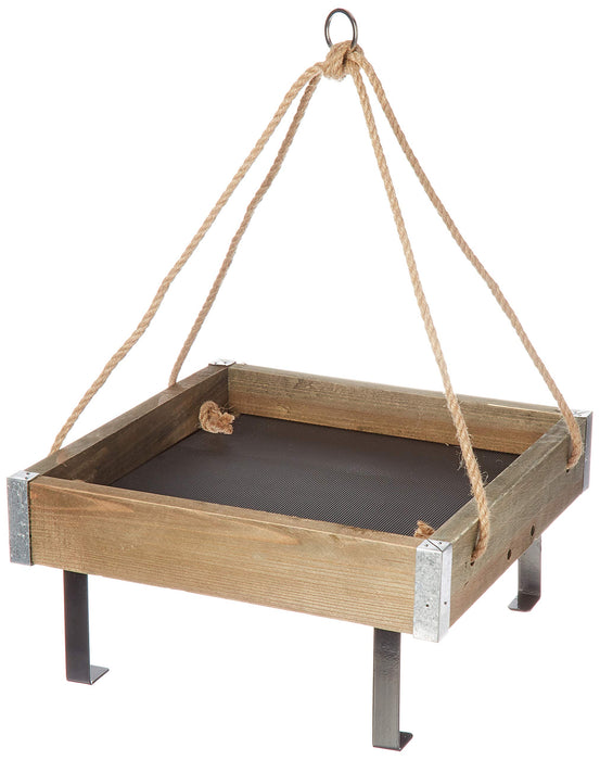 AUDUBON RUSTIC FARMHOUSE PLATFORM FEEDER