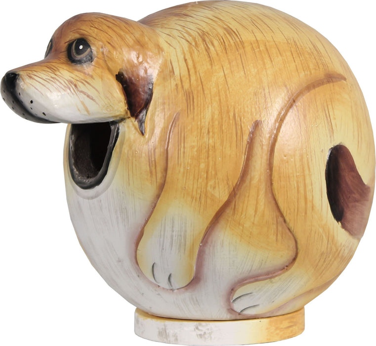 Bobbo from Songbird Essentials Yellow Lab Gord-O Bird House