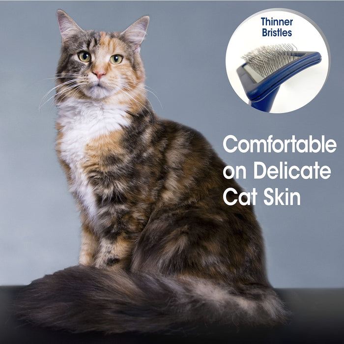 MAGIC COAT GENTLE SLICKER WIRE BRUSH FOR CATS